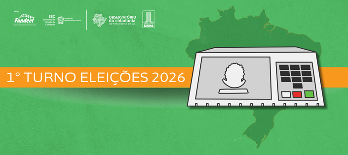 MS tem a maior abstenção entre os estados no 1º turno das Eleições 2026: